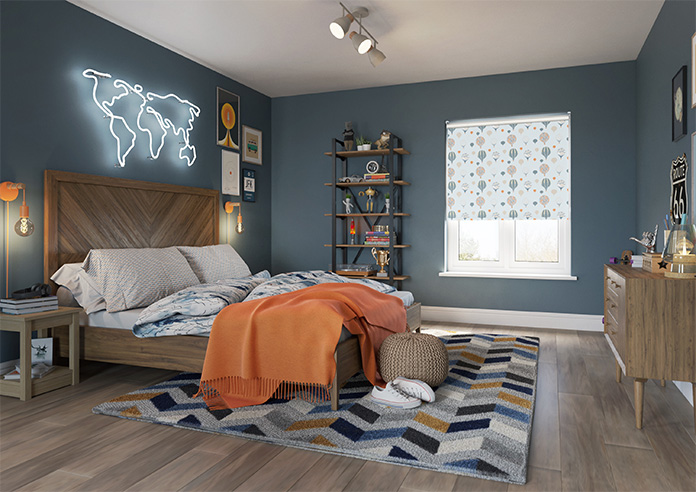 Up & Away (Blackout), Amber Slate - Twist&Fit Roller Blind - Image 7